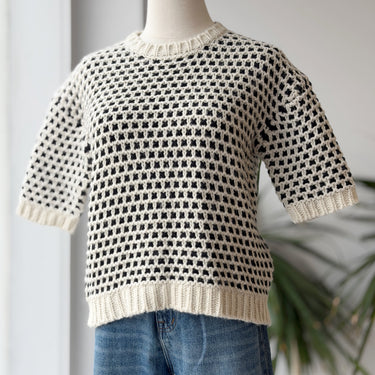 By Malene Birger Chunky Knit Short Sleeve Sweater, XSmall