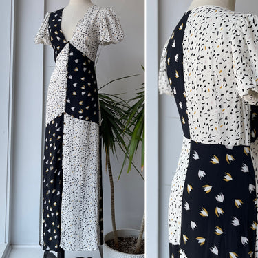 Rahi  Confetti Patchwork Dress, XSmall Petite