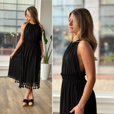 Apiece Apart Black Layered Dress, 6