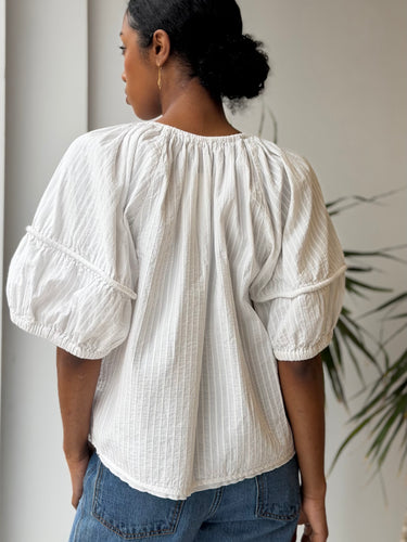 Ulla Johnson Laurenza Top in White, 6