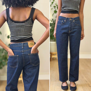 Hey Gang Dark Denim Jeans, 25