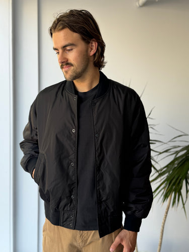 Reining Champ Black Bomber Jacket, Men's Medium