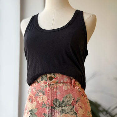 Rag & Bone Basic Black Tank Top, Medium