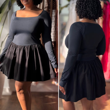 Ciao Lucia NWT Jersey Calista Dress in Black, Large