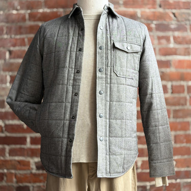 Bonobos Grey Quilted Standard Fit Jacket, Men's XSmall