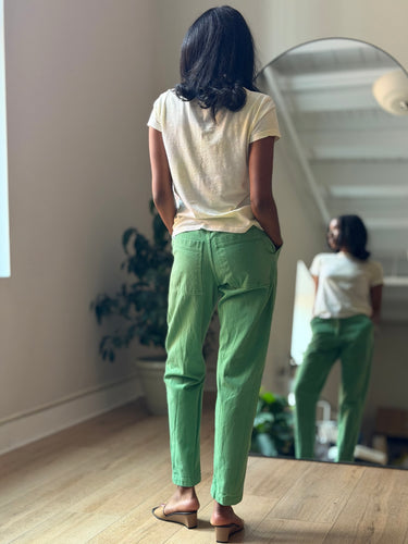 Big Bud Press AS IS Green Pencil Pants- some marks, XS