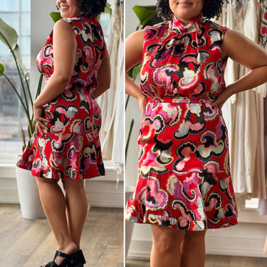 Saloni NWT Silk Blend Dress, 10