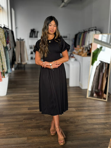 La Ligne Black Blanca Dress, XSmall