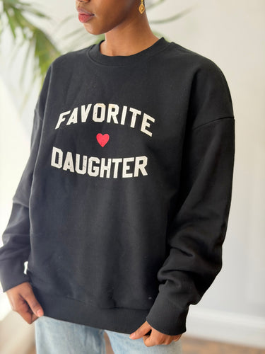 Favorite Daughter NWT Heart Logo Sweatshirt, XSmall