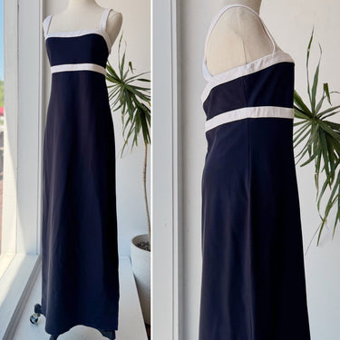Staud Augustine Knit Square Neck Maxi Dress, Large