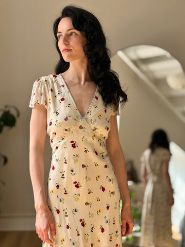 Gap x Doen Floral Maxi Dress, US 10