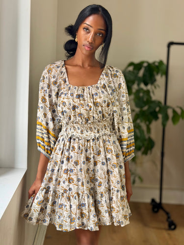 Cleobella Aria Floral Mini Dress, Small