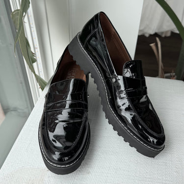 Franco Sarto Patent Loafers, 7