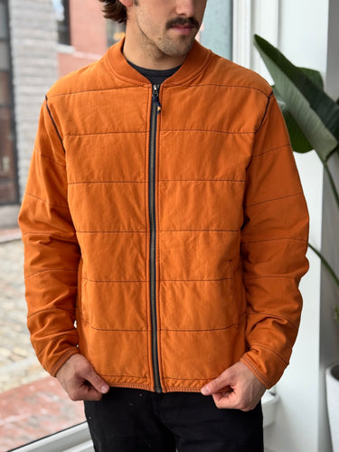 32 Bar Blues Orange Zip Jacket, Men's XL