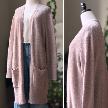 Madewell Lavender Open Long Cardigan AS IS, Medium
