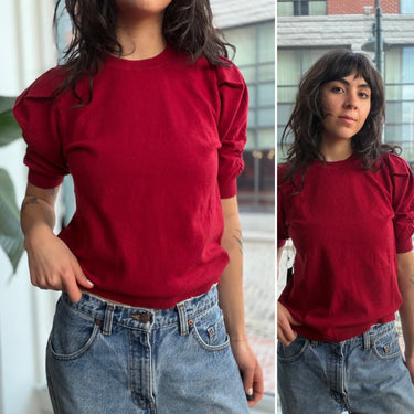 RM Studio X Rebecca Minkoff NWT Knit Short Sleeve Sweater, Small