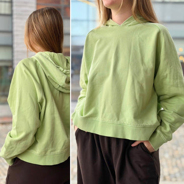 Outdoor Voices Lime Green Sweatshirt, Large