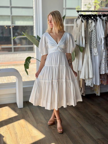 La Ligne Ivory Sirena Dress, Medium
