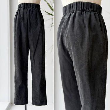 Elizabeth Suzann Black Pull On Pants- as is, well loved, Large