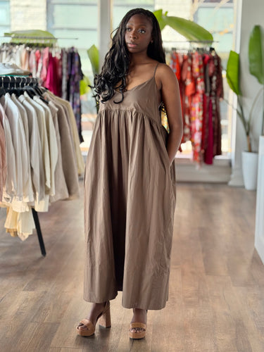Jenni Kayne Cove Dress in Chocolate, XXLarge