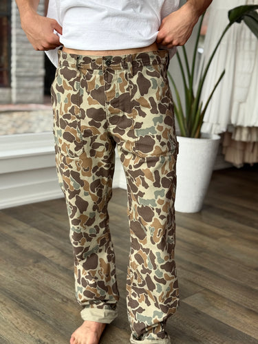 Wallace & Barnes Camo Pants, Men's 34x34
