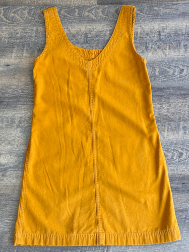 Cotopaxi Mustard Mini Dress, XS