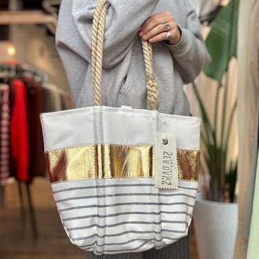 Seabags Small Mariner Stripe Tote