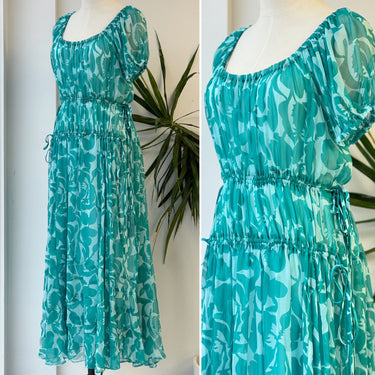 La Ligne Isabelle Watercolor Dress, XSmall