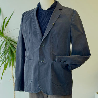Folk x Mr Porter Cotton Poplin Blazer Jacket, Mens 6 / XLarge