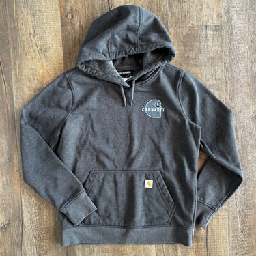 Carhartt Gray Hoodie, Small