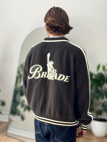 Brigade All City Knit Varsity Jacket, XLarge