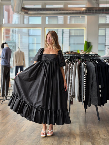 Doen Cecelia Dress in Black, Medium
