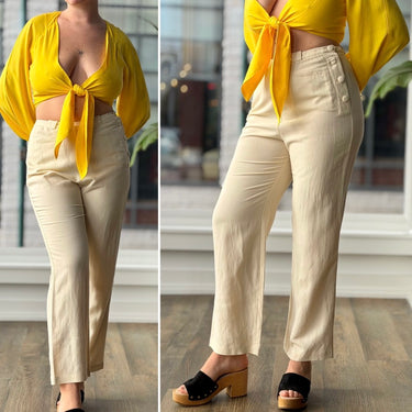 Doen NWT Stratford Pant in Magnolia , 12