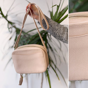 Cuyana Mini Tassel Leather Bag