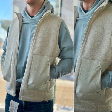 Lululemon NWT Hi Pile Fleece Vest, Men's Small