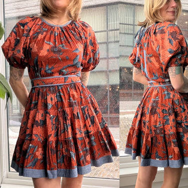 Ulla Johnson AS IS Sloane Dress in Orange Floral