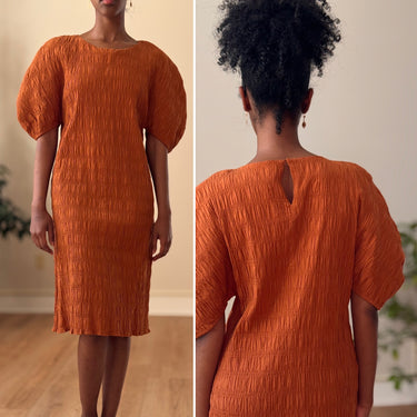 Mara Hoffman Aranza Shirred Organic Cotton Dress, Small