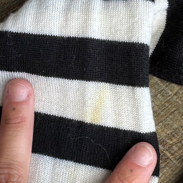 Rag & Bone Striped V-Neck Sweater, medium