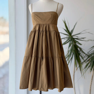 Caron Callahan Mini Tiered Dress, Small