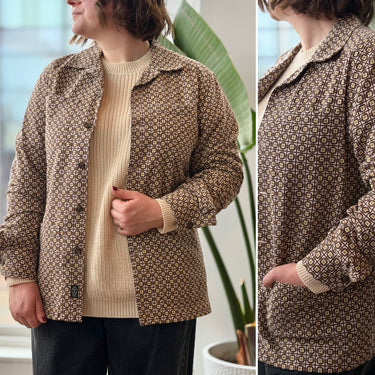 Todd Snyder Woven Patterned Oversirt, Men's Small