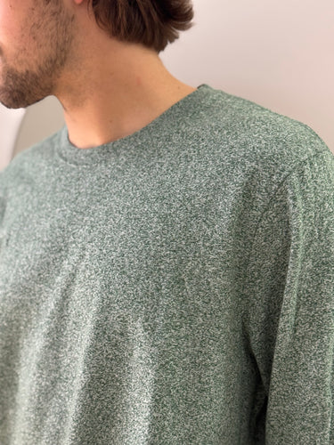 J.Crew NWT Green Heathered LS Top, Men's XL