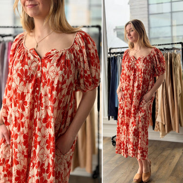 The Great NWT Seascape Dress, 1-Small