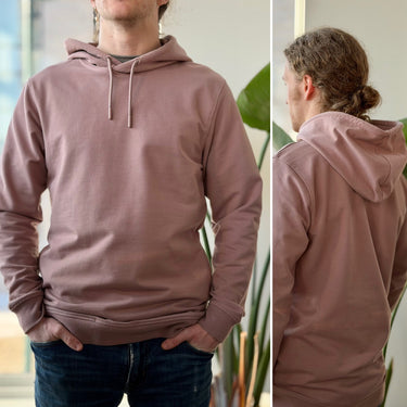 Cuts Mauve Hoodie, Men's Large