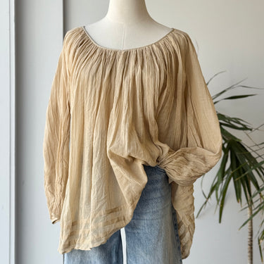 Calypso St Barth Sand Gauzy Top, 0