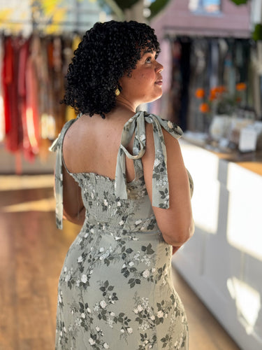 Reformation Twilight Dress in Verde, 10