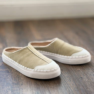 Free People Juno Slip On Sport Sneakers in Cafe Suede, 7.5