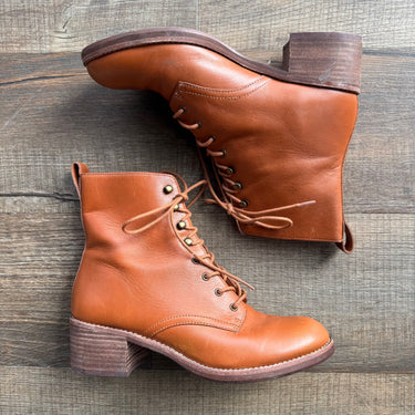 Madewell Patty Lace Up Boots, 9