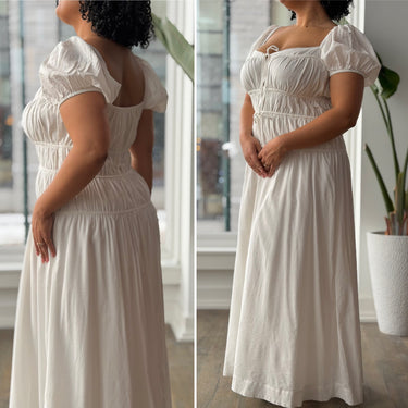 Reformation White Dress, 12