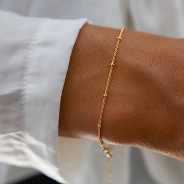 DELICATE BALL CHAIN BRACELET