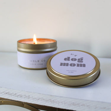 Dog Mom 4 oz. Candle Tin